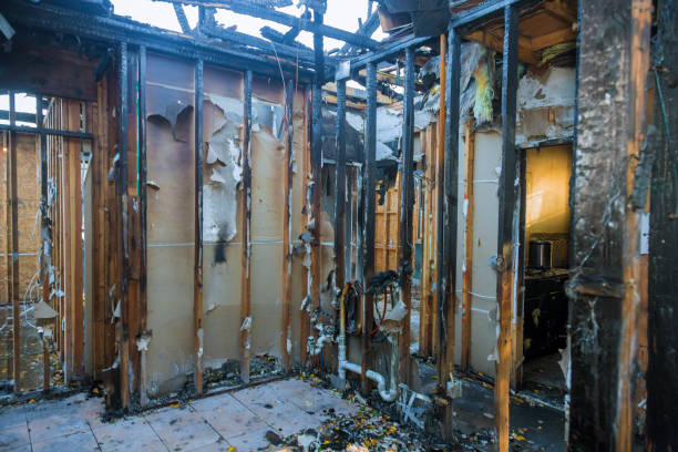 Professional Emergency Fire Cleanup technician working in Duncan Falls, OH